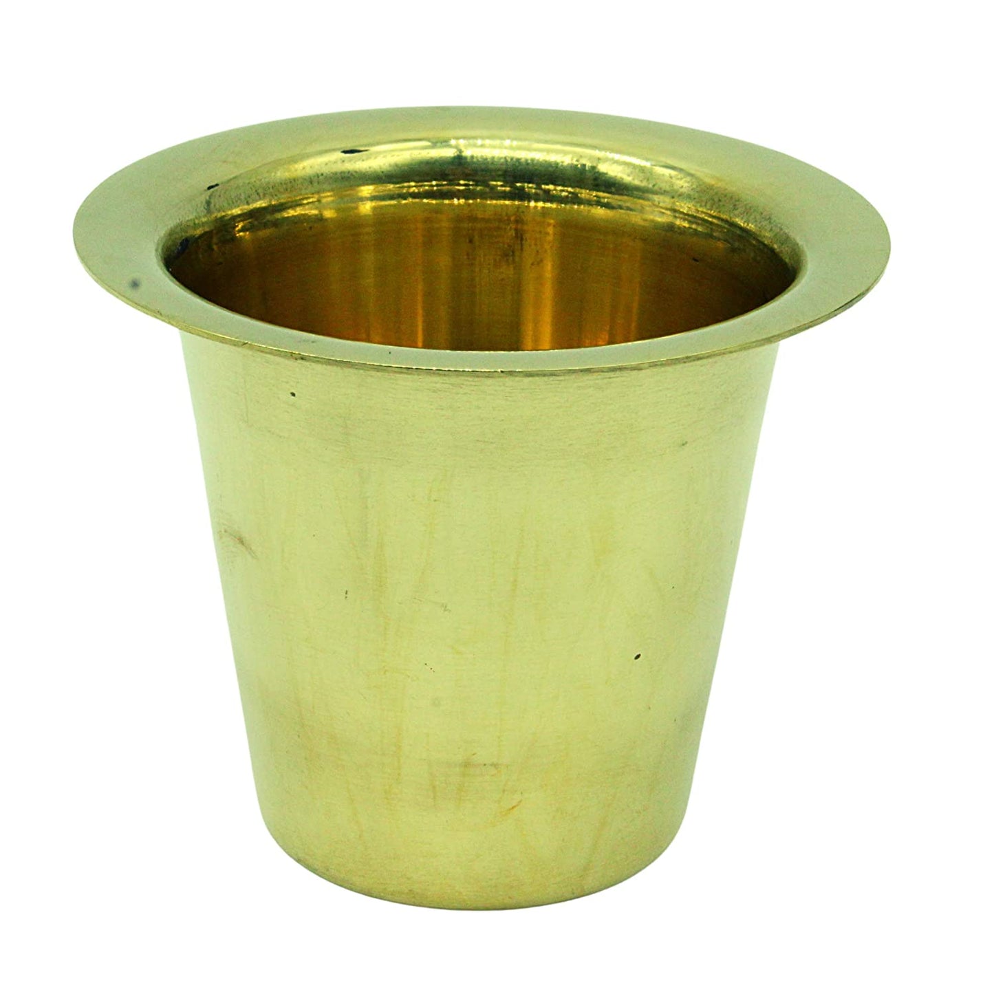 Brass Traditional Coffee Dabara Set for Tasting Excellent South Indian Filter Coffee | Brass Tumbler | Coffee Cup