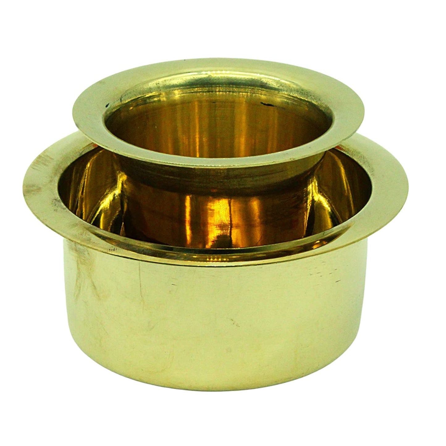 Brass Traditional Coffee Dabara Set for Tasting Excellent South Indian Filter Coffee | Brass Tumbler | Coffee Cup