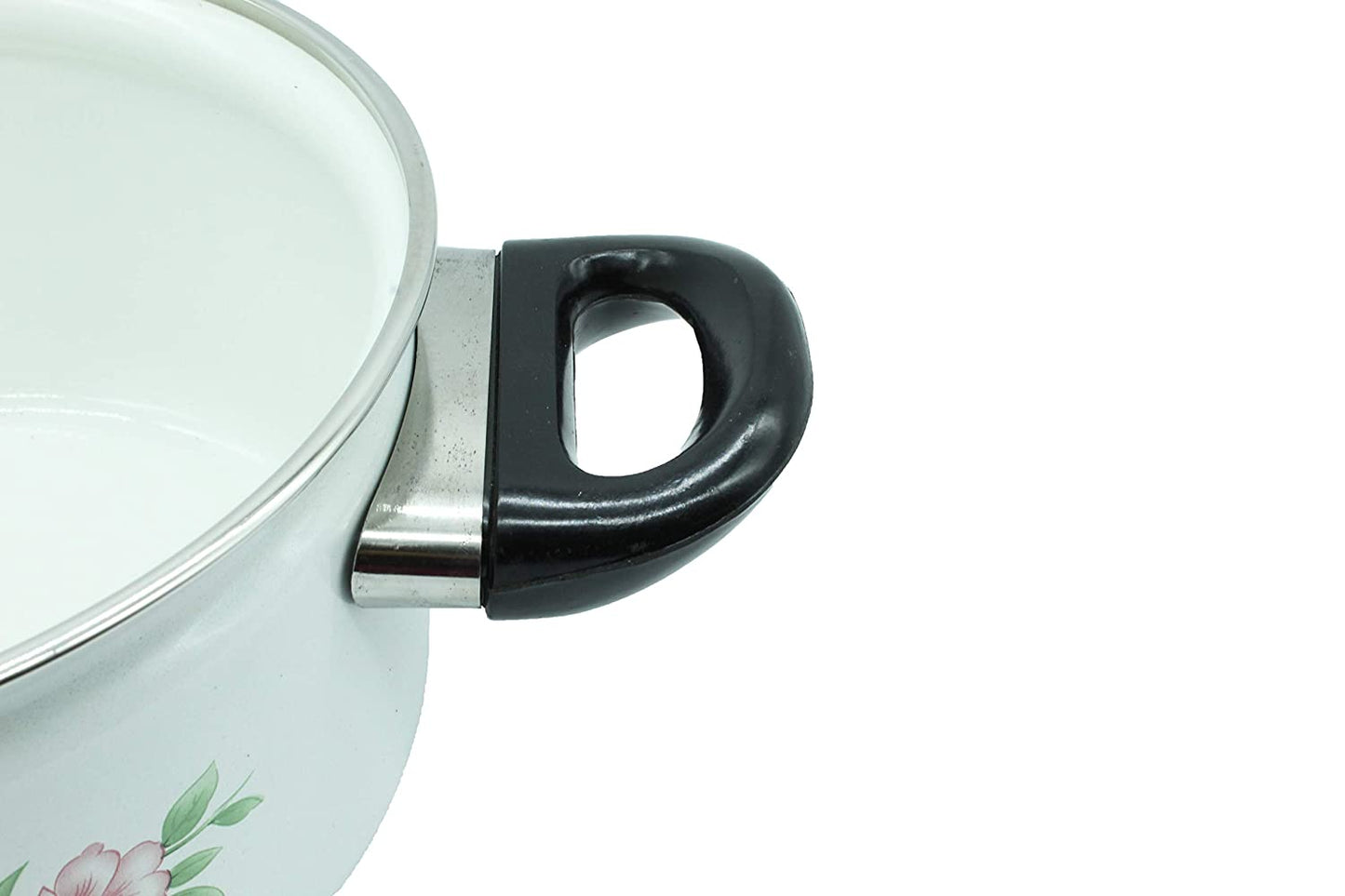 Carbon Steel Enamel Pot 2500ml (White)