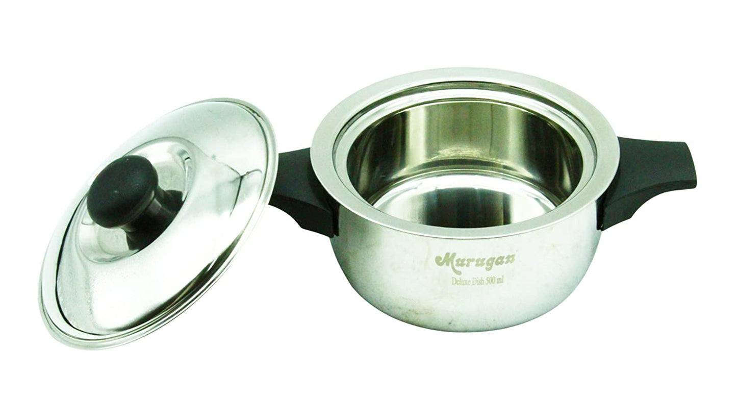 Double Walled Stainless Steel Casserole | Hot Box 500ml