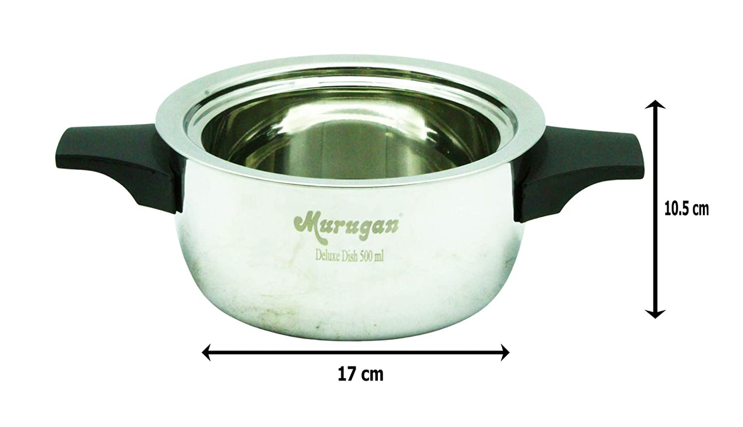 Double Walled Stainless Steel Casserole | Hot Box 500ml