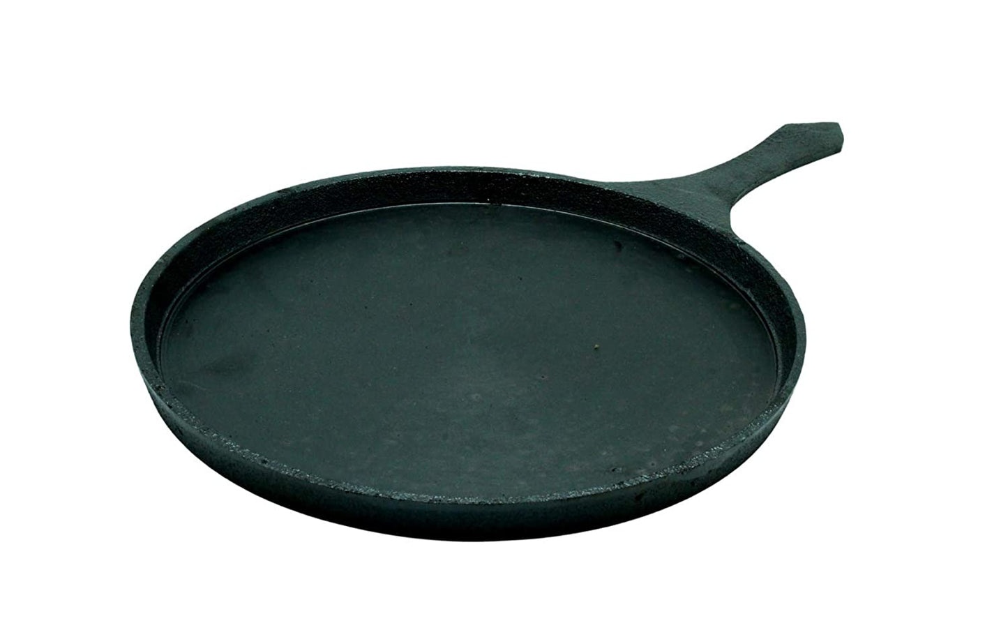 Fe+ Grand Pre-Seasoned Cast Iron Tawa 30 cm Long Handle