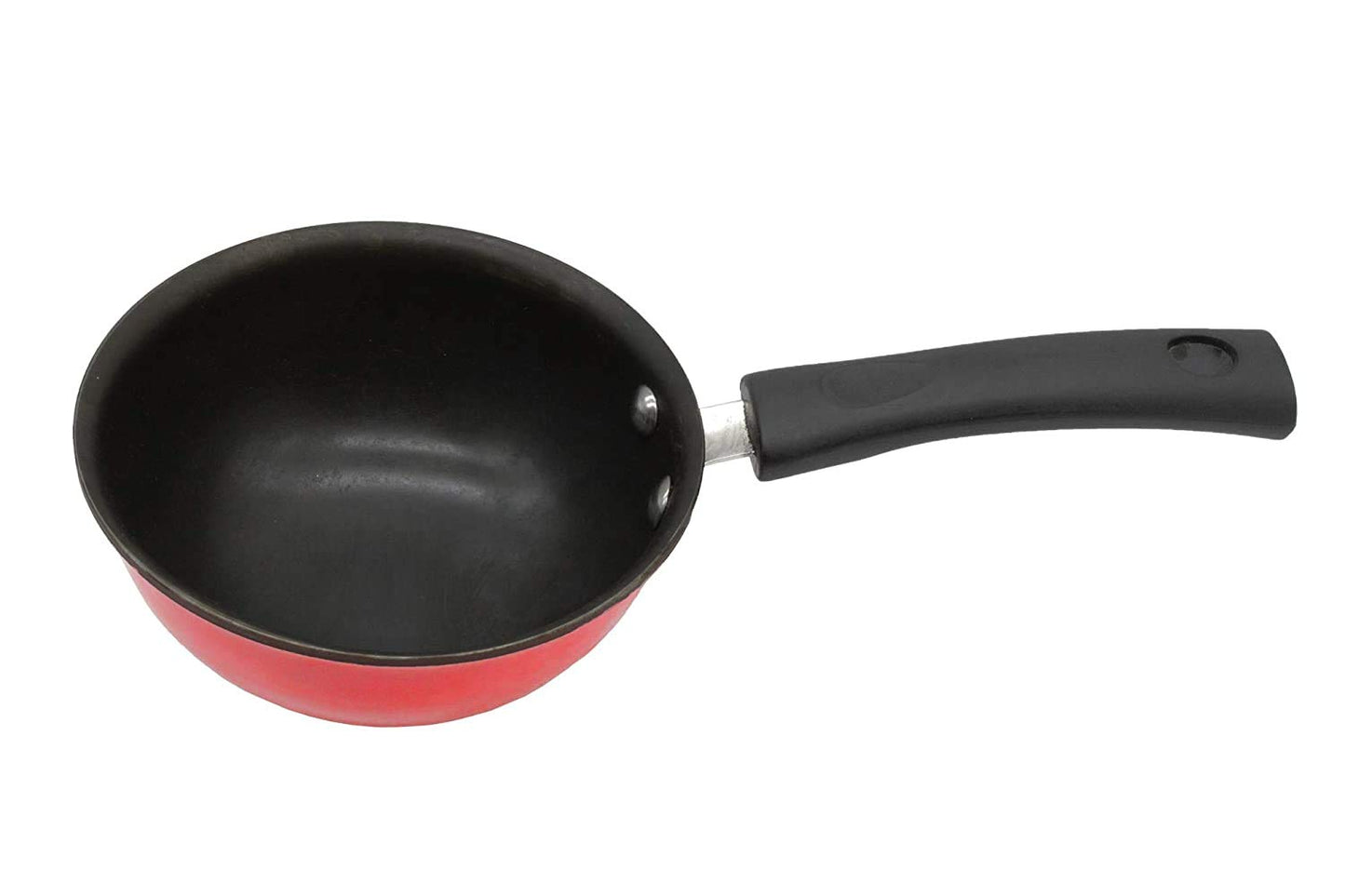 Fe+ Pre-Seasoned Mild Carbon Steel | Iron Tadka Pan 12cm