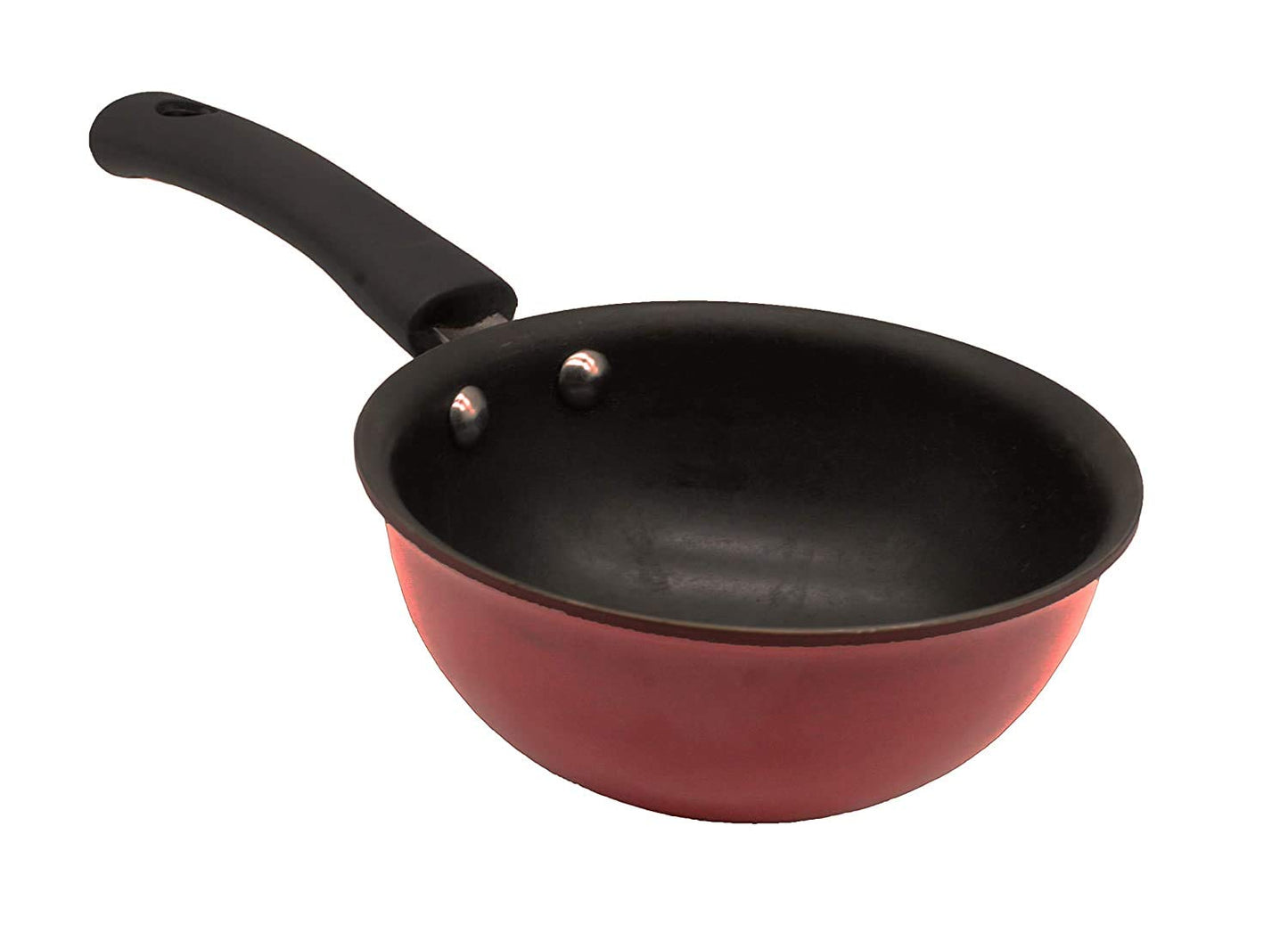 Fe+ Pre-Seasoned Mild Carbon Steel | Iron Tadka Pan 12cm
