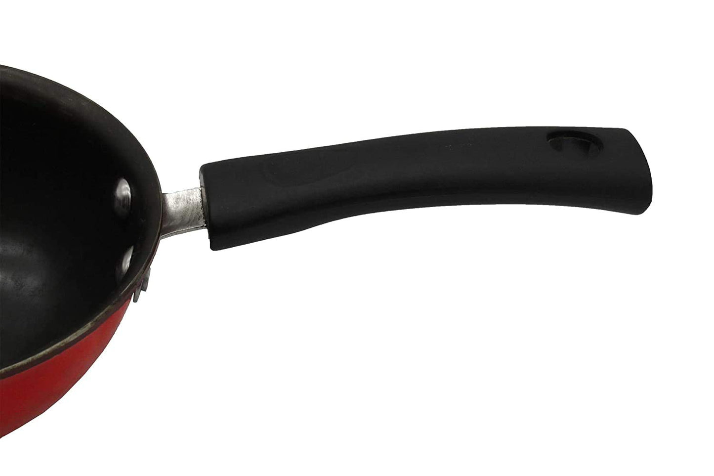 Fe+ Pre-Seasoned Mild Carbon Steel | Iron Tadka Pan 12cm