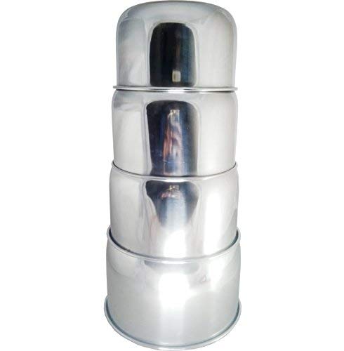 Stainless Steel Deep Bowls | Tope Set | Mixing Bowls Set of 4 Pcs-Heavy Gauge (Glossy Finish)
