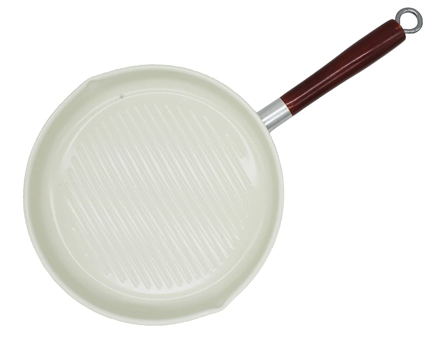 Ceramic Carbon Steel | Light Weight Iron Grill Pan 24 cm