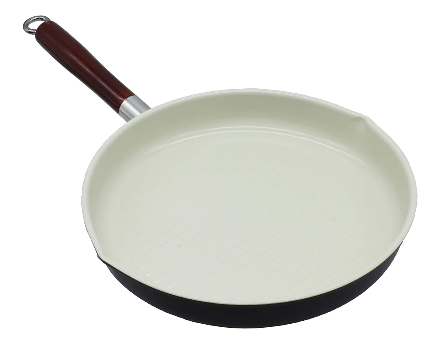 Ceramic Carbon Steel | Light Weight Iron Grill Pan 24 cm