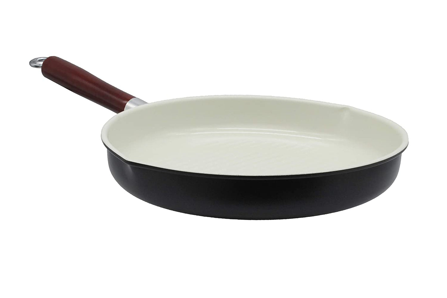 Ceramic Carbon Steel | Light Weight Iron Grill Pan 24 cm