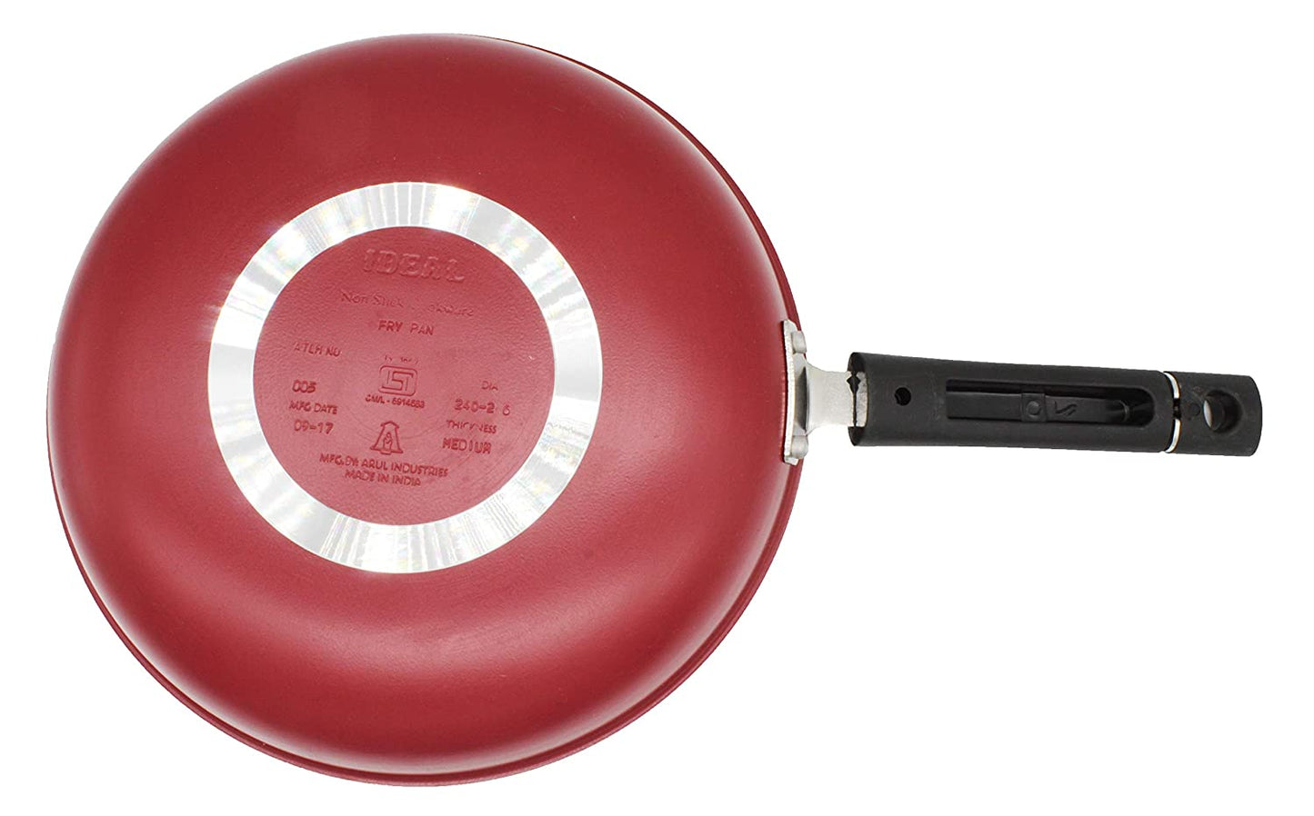 Nonstick Fry Pan with Stainless Steel Lid 24cm