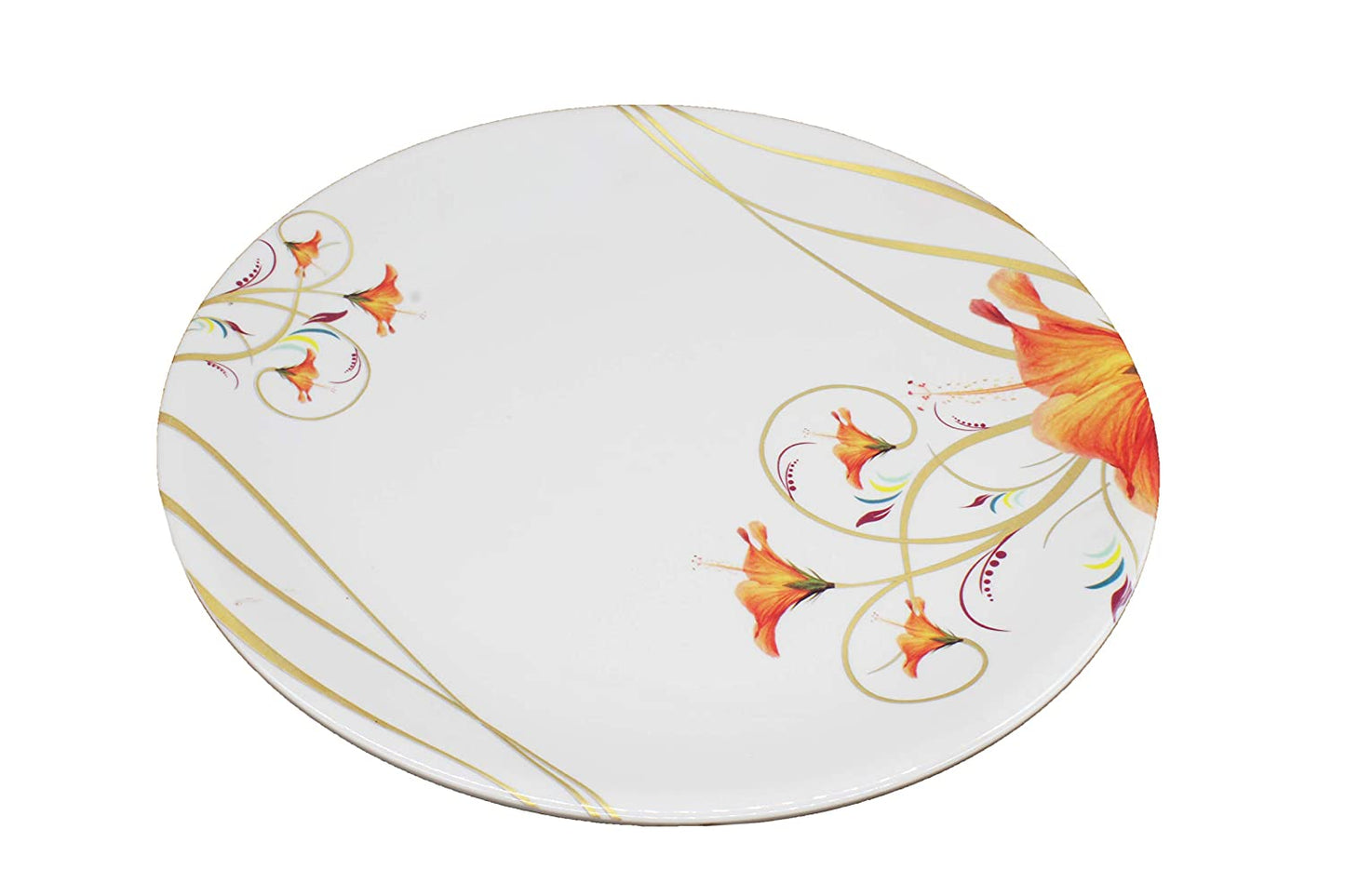 Melamine Pack of 6 Pcs Full Size 11 Inch Plates No.135 (5003)