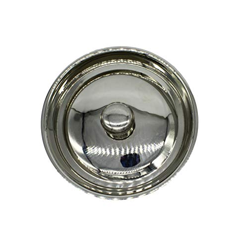 Stainless Steel Tomato Handi Chubby Serving Dish Pot Set of 3 Pcs - 10 cm,12 cm,15 cm