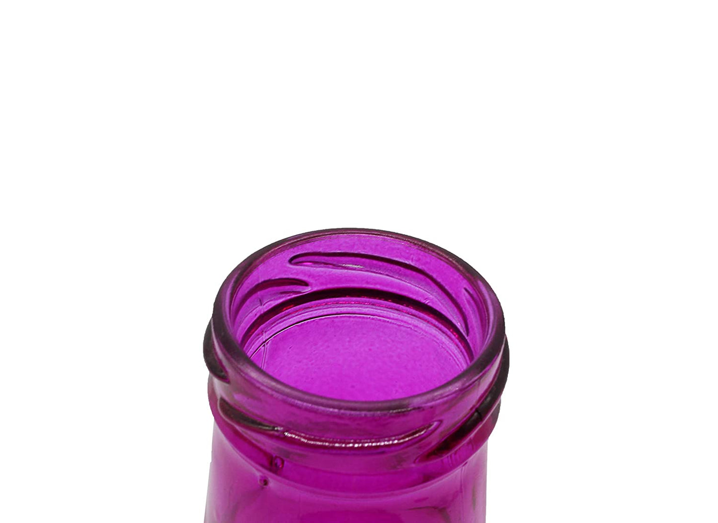 Glass Milk Bottle 300ml | Pink-Set of 4 Pcs