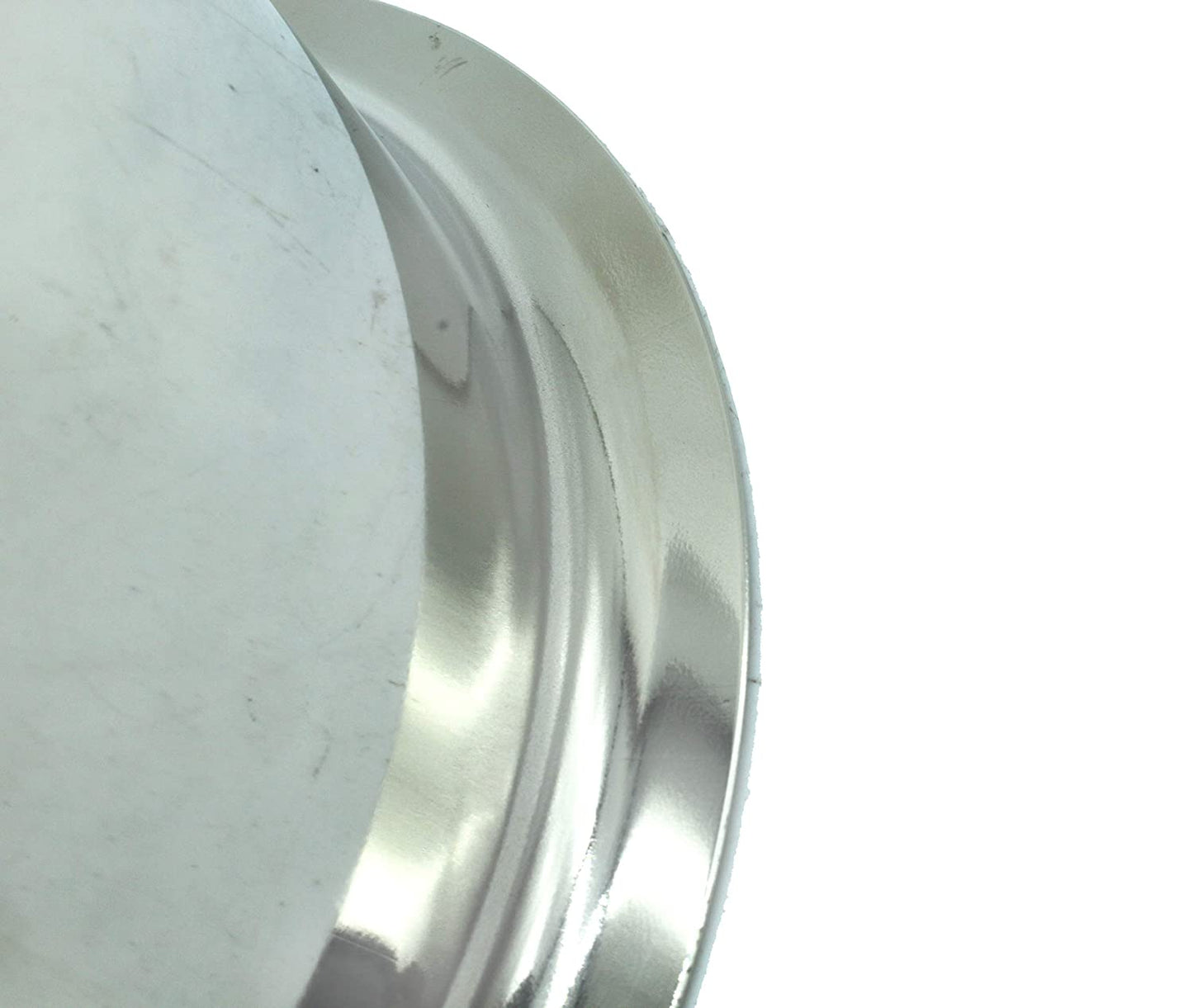 Stainless Steel Milk Pot | Cook and Serve Bowl | Tope Set (11.5cm, 13.5cm, 14.5cm, 16cm, 17.5cm, 19cm) - Set of 6 Pcs