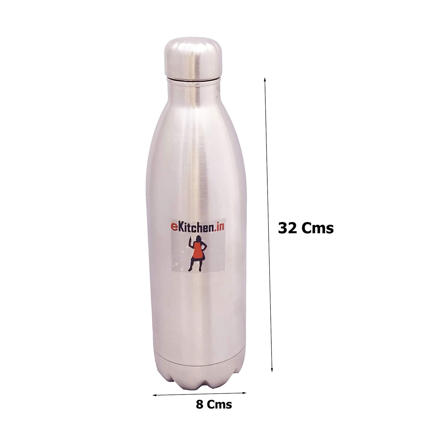 Stainless Steel 1000ml Hot and Cold Water Bottle/Flask (Maintains Temperature Upto 8 Hours)