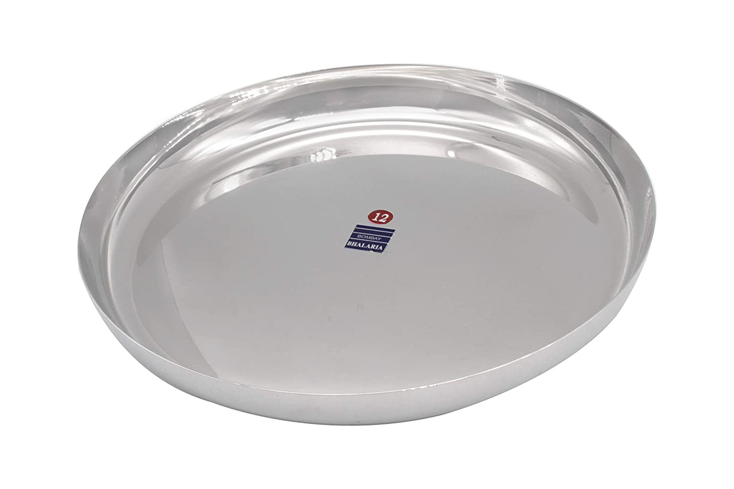 Stainless Steel Apple Thali Set of 4 Pcs- No:12 (26cm)