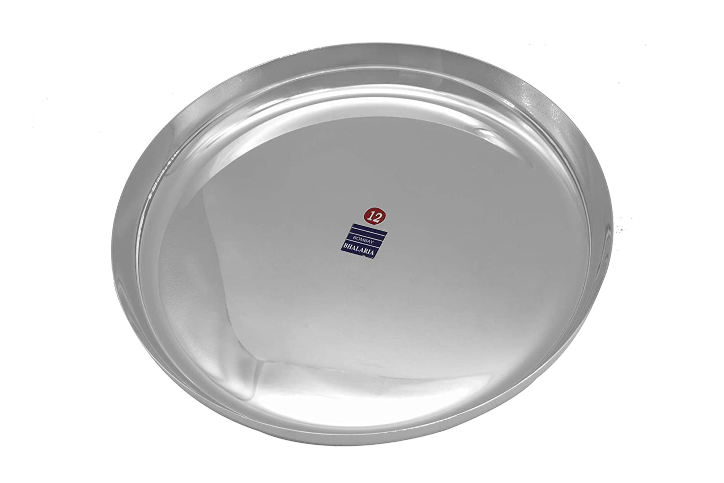 Stainless Steel Apple Thali Set of 4 Pcs- No:12 (26cm)