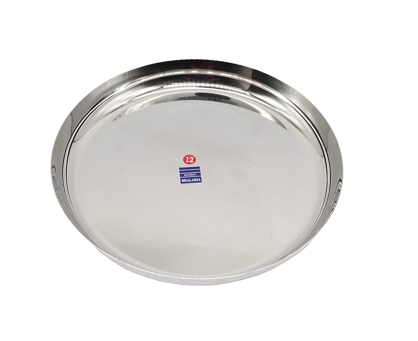 Stainless Steel Apple Thali Set of 4 Pcs- No:12 (26cm)