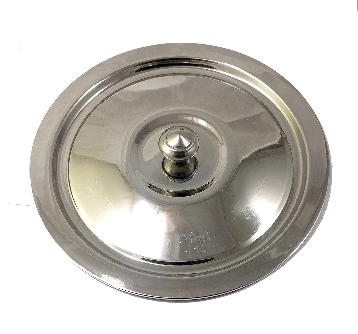 Stainless Steel Cook and Serve Set With Lid (4 Pcs Set) - No: 2
