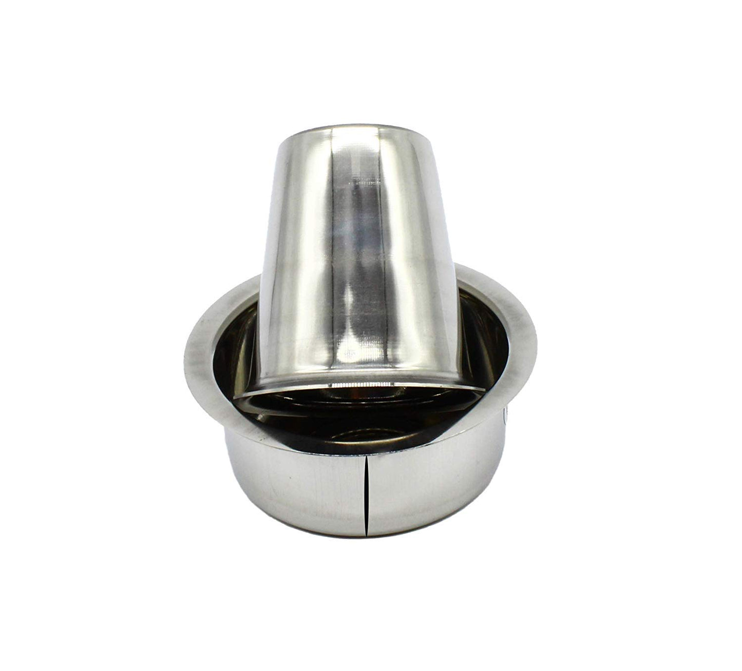 Stainless Steel Dabara South Indian Filter Coffee Set (Set of 4 Pcs)