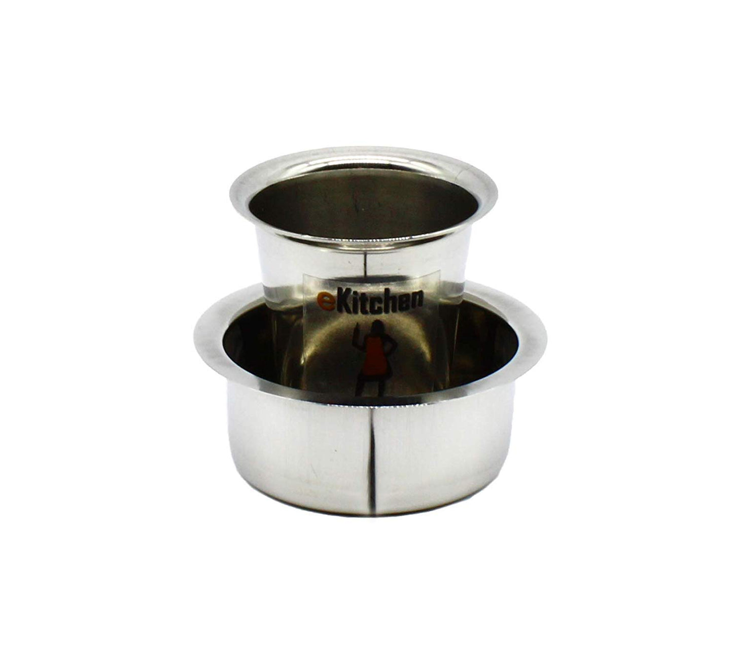 Stainless Steel Dabara South Indian Filter Coffee Set (Set of 4 Pcs)