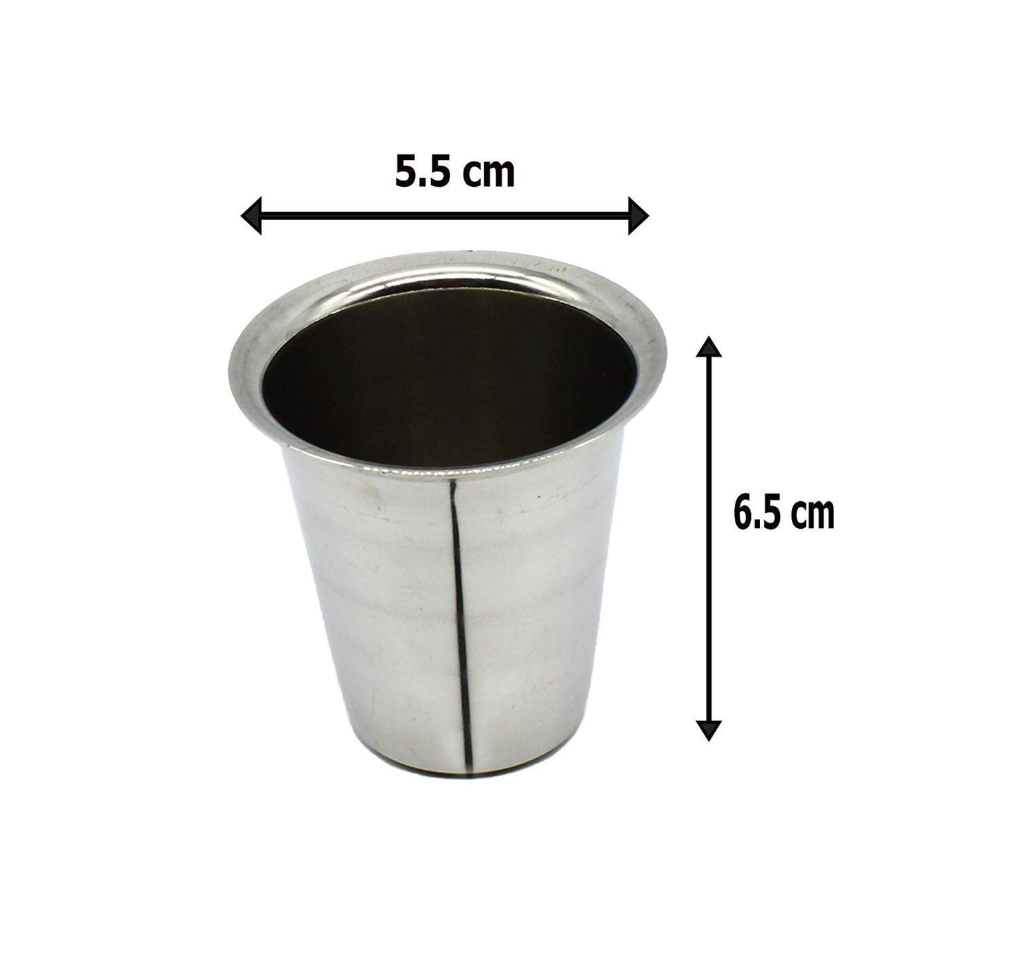 Stainless Steel Dabara South Indian Filter Coffee Set (Set of 4 Pcs)