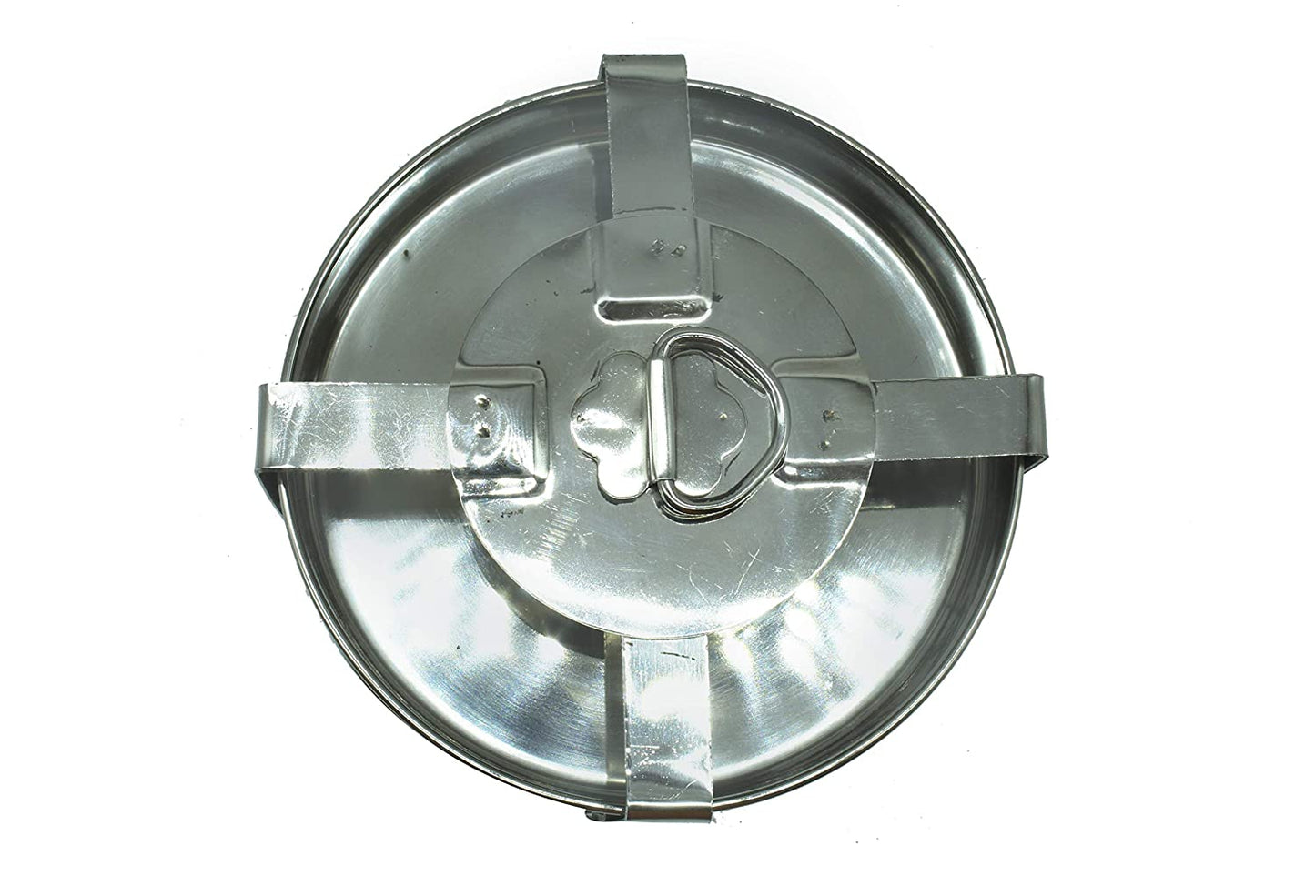 Stainless Steel Dhokla | Thattai Idli Stand for Pressure Cooker - 3 Plates (Tall)