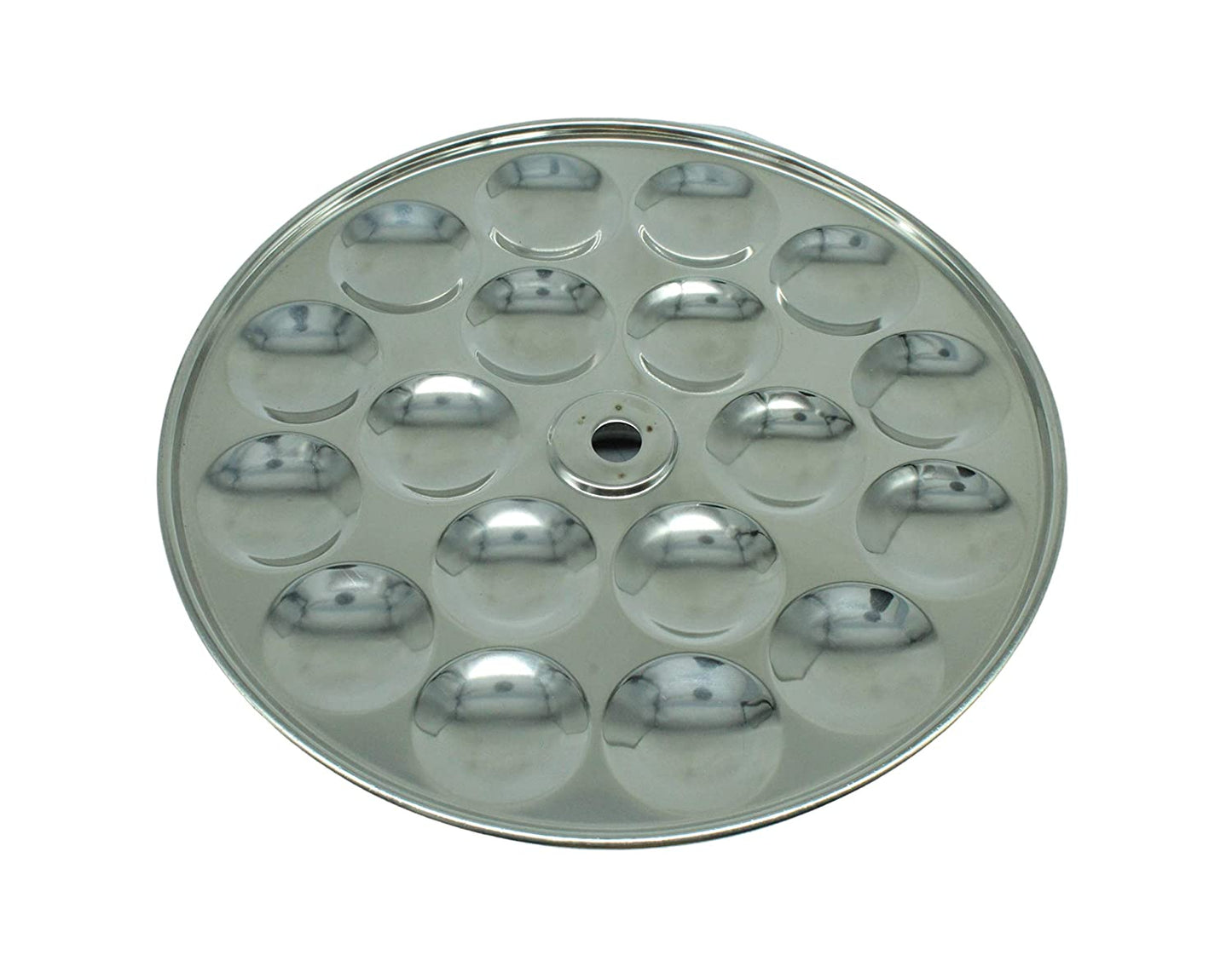 Stainless Steel Multi Steamer Different Shapes Idli Maker 4 Idli Plates (16 idlies) | 1 Square Shape Idli Plate | 1 Heart Shape Idli Plate | 1 Mini Idli Plate | 1 Steamer Plate