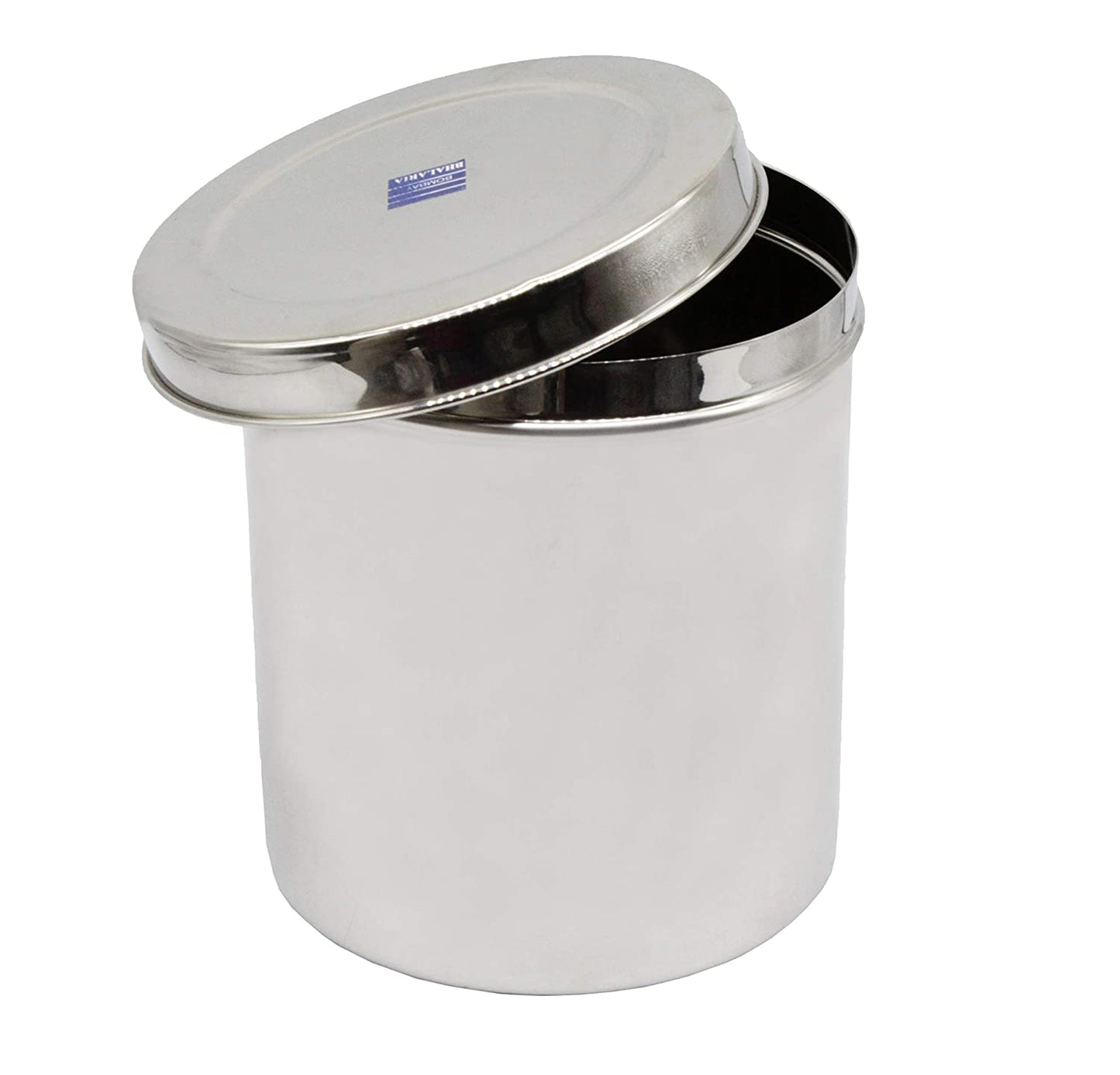 Stainless Steel Container | Canister | Deep Dabba Set of 5 Pcs (10.5cm,12.5cm,13.5cm,14.5cm,15.5cm)