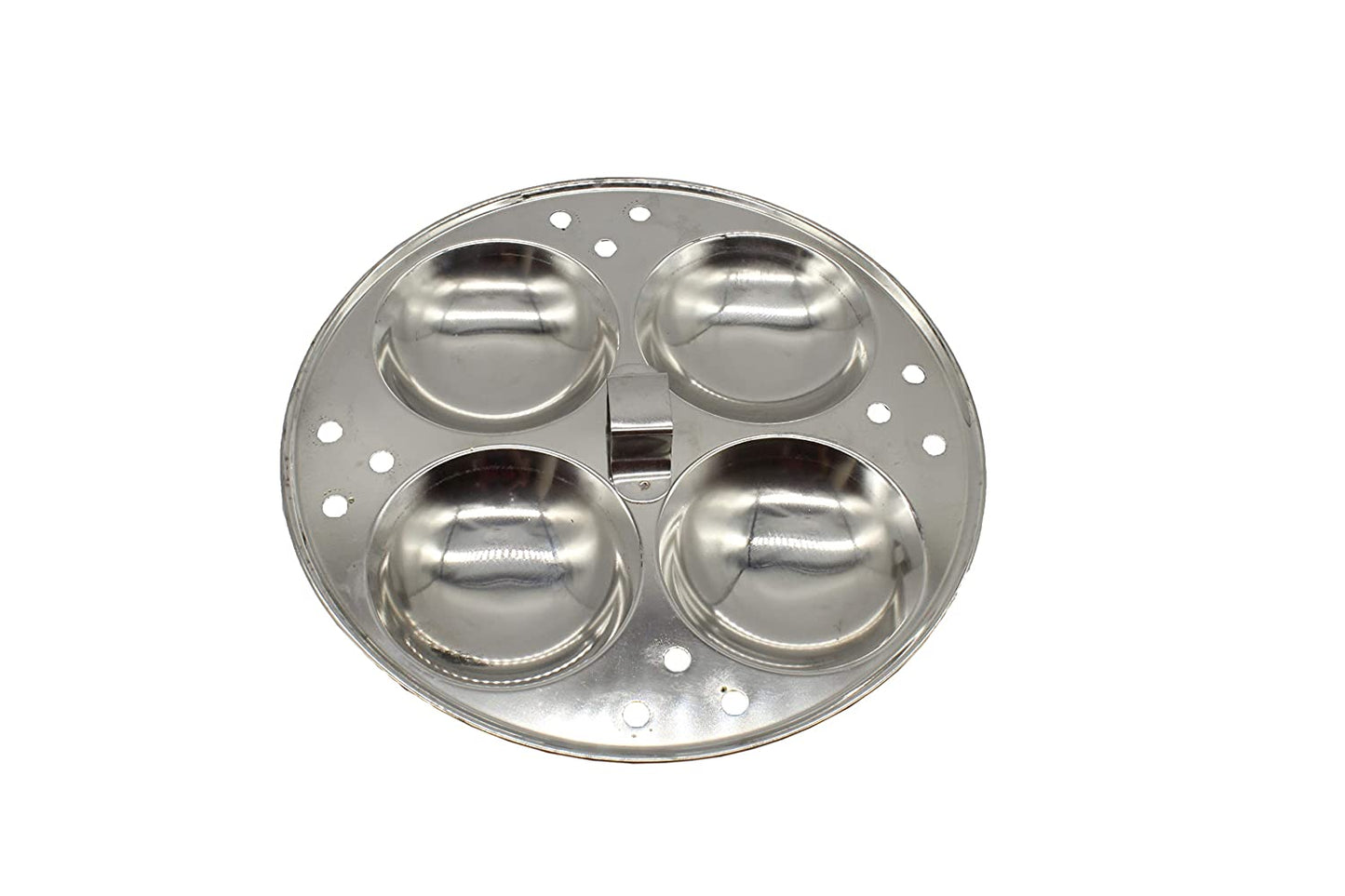 Stainless Steel Idly Panai - Steams 9 idli ( 2 Idly plates)