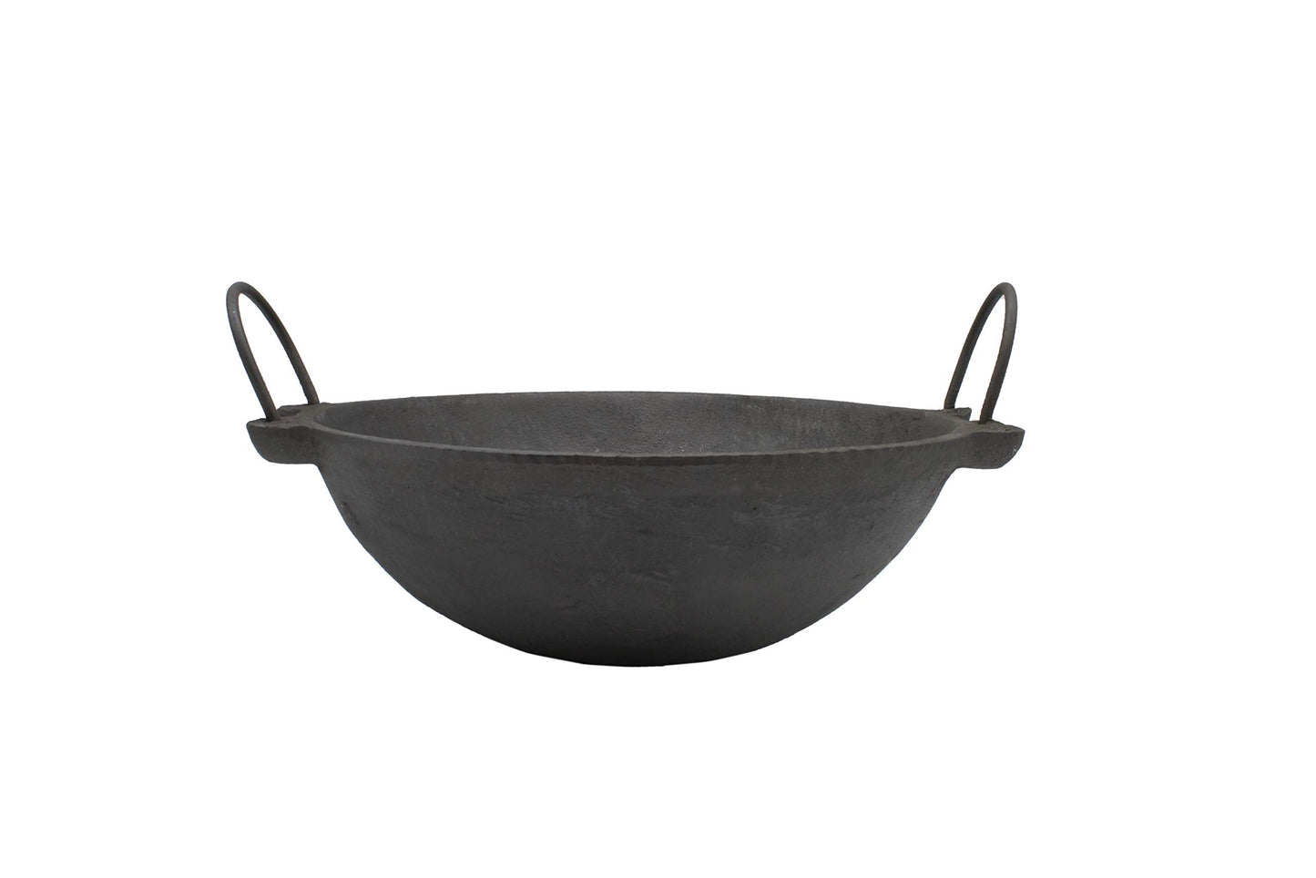 Pre-Seasoned Cast Iron Kadhai 22cm-Induction Compatible
