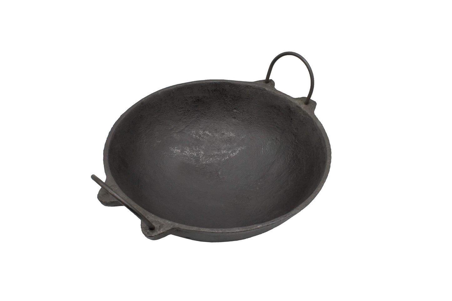 Pre-Seasoned Cast Iron Kadhai 22cm-Induction Compatible