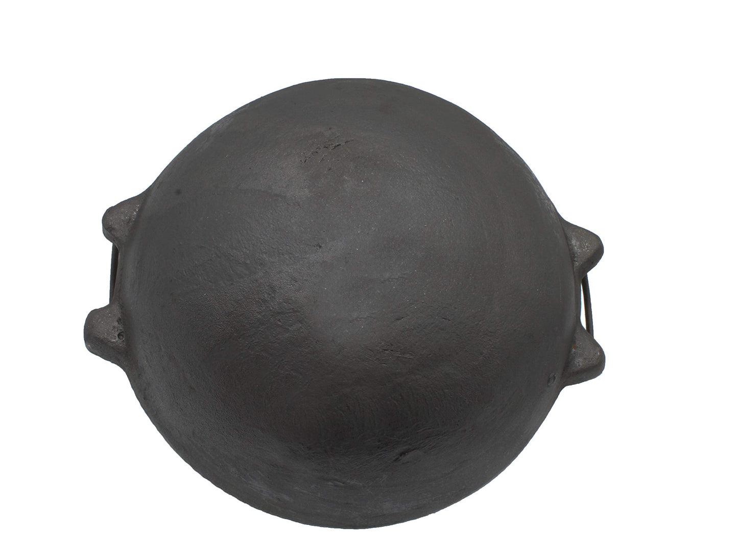 Pre-Seasoned Cast Iron 3.5 Litres Kadhai NO.4 | 11.5 Inch | 29 cm (Induction Compatible)