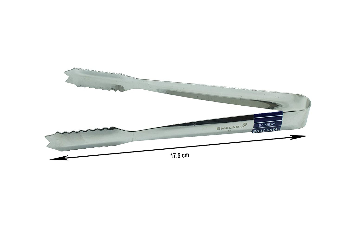 Stainless Steel Biscuit Tong (T-IV O) - 17.5cm