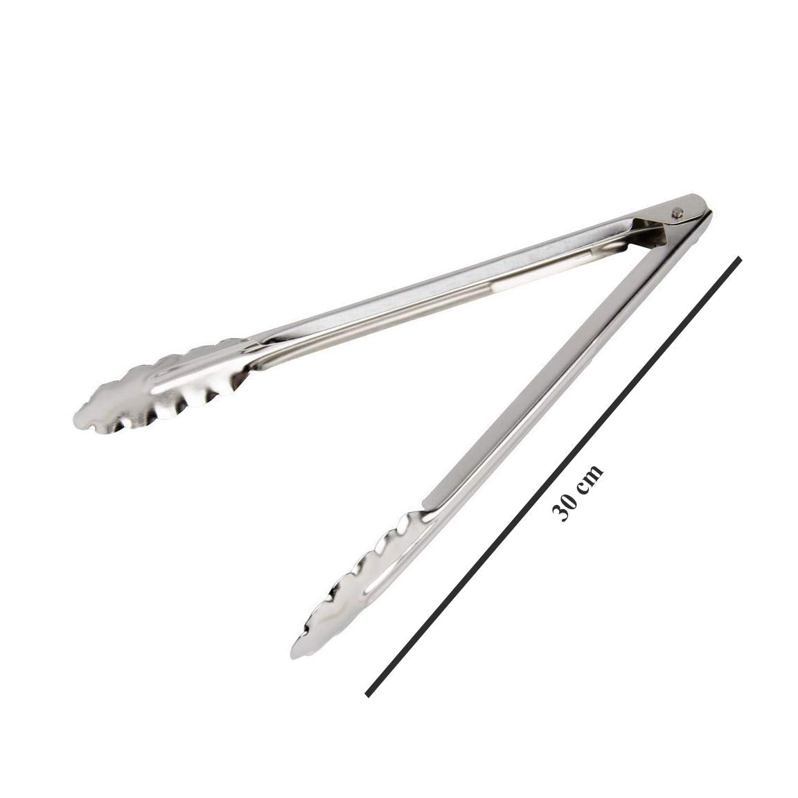 Stainless Steel Utility Tong (T-I D12) - 30cm