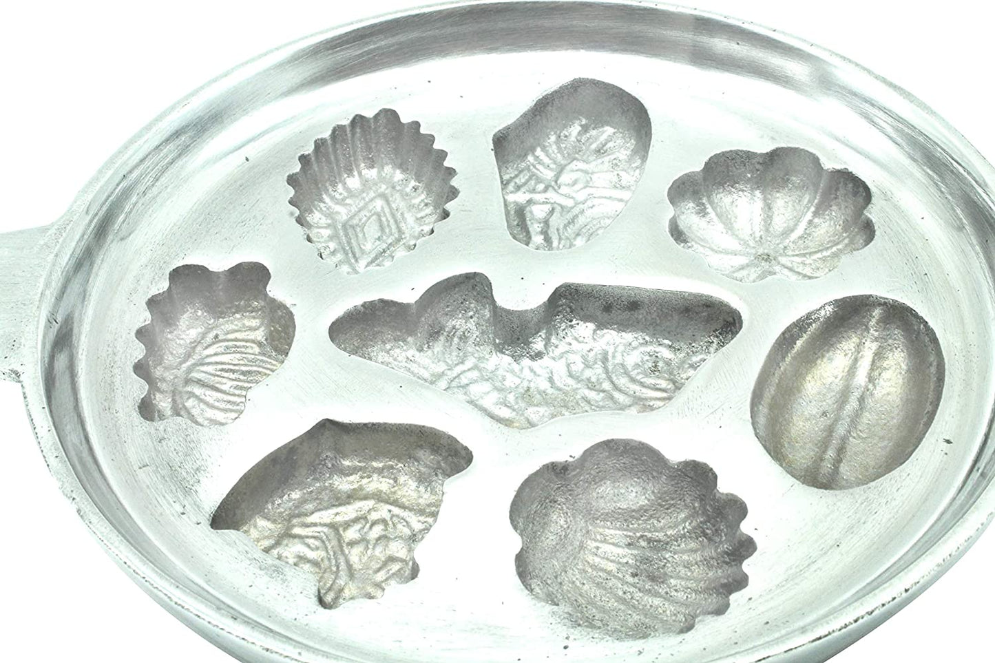 Aluminium 8 Slots Different Shapes Mini Cake | Muffins | Cake Mould Pan with Lid