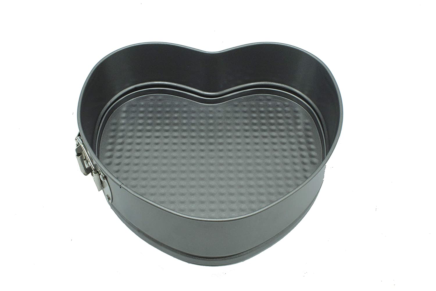 Carbon Steel Heart Shape Cake Mould Baking Pan (Size 3)