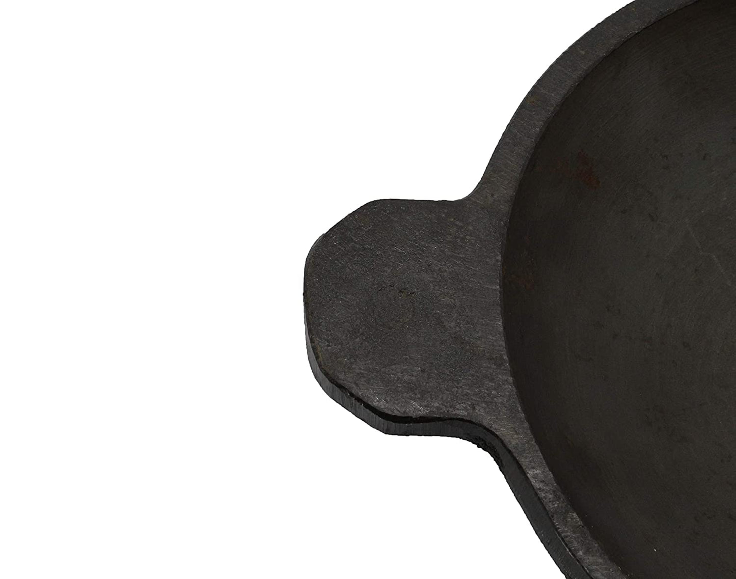Pre-Seasoned Cast Iron Appam Pan 8 Inch | 20 cm | Depth-4 cm (Without Lid)(Induction Compatible)