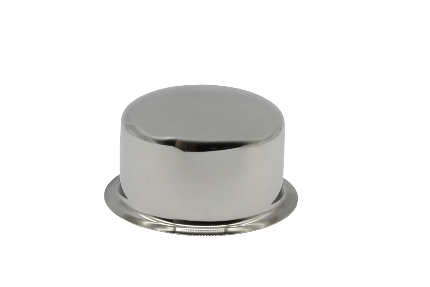Stainless Steel Tope Set of 6 (10cm, 11cm, 12cm, 14cm, 15cm, 16cm) | Curved Bottom-No: 3