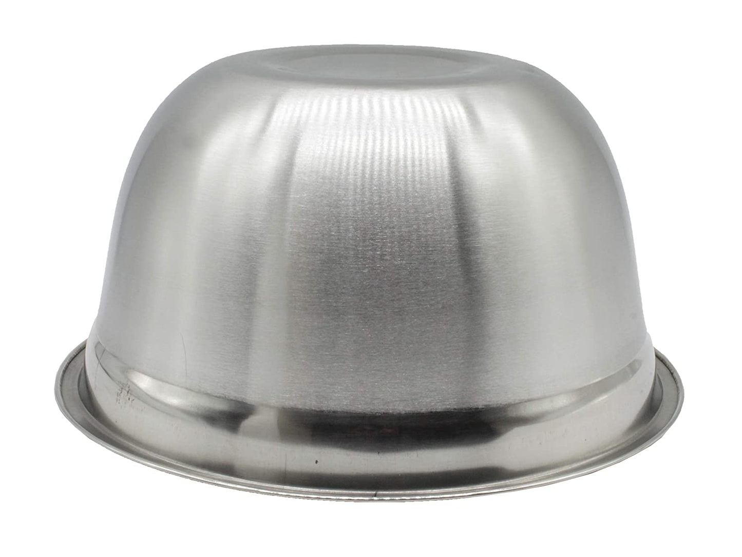Mercury Stainless Steel Mixing Bowl 4, Size: 24cm | 3500ml (Glossy Finish)