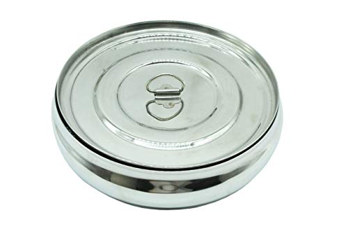 Stainless Steel Masala | Spice Dabba 7 Cups with Inner Plate Small - 20.5cm