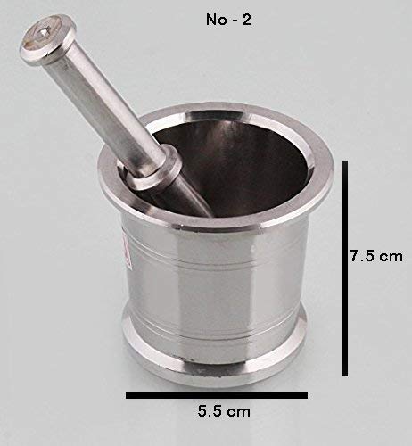 Stainless Steel Khalbatta Or Ural Set