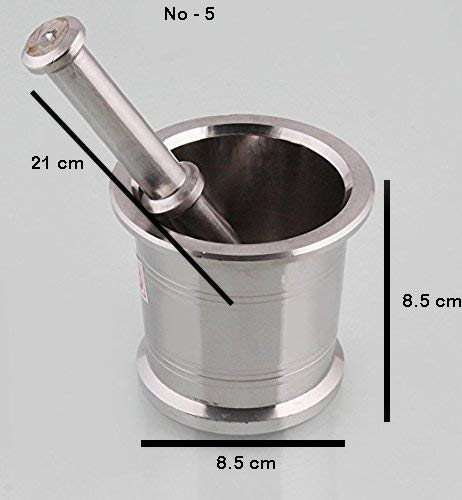 Stainless Steel Khalbatta Or Ural Set