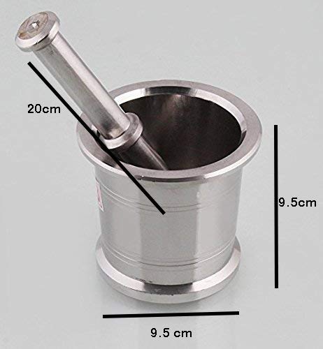 Stainless Steel Khalbatta Or Ural Set