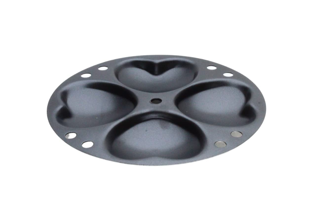 Nonstick Different Shapes Idli Plates with Stand 5 Plates