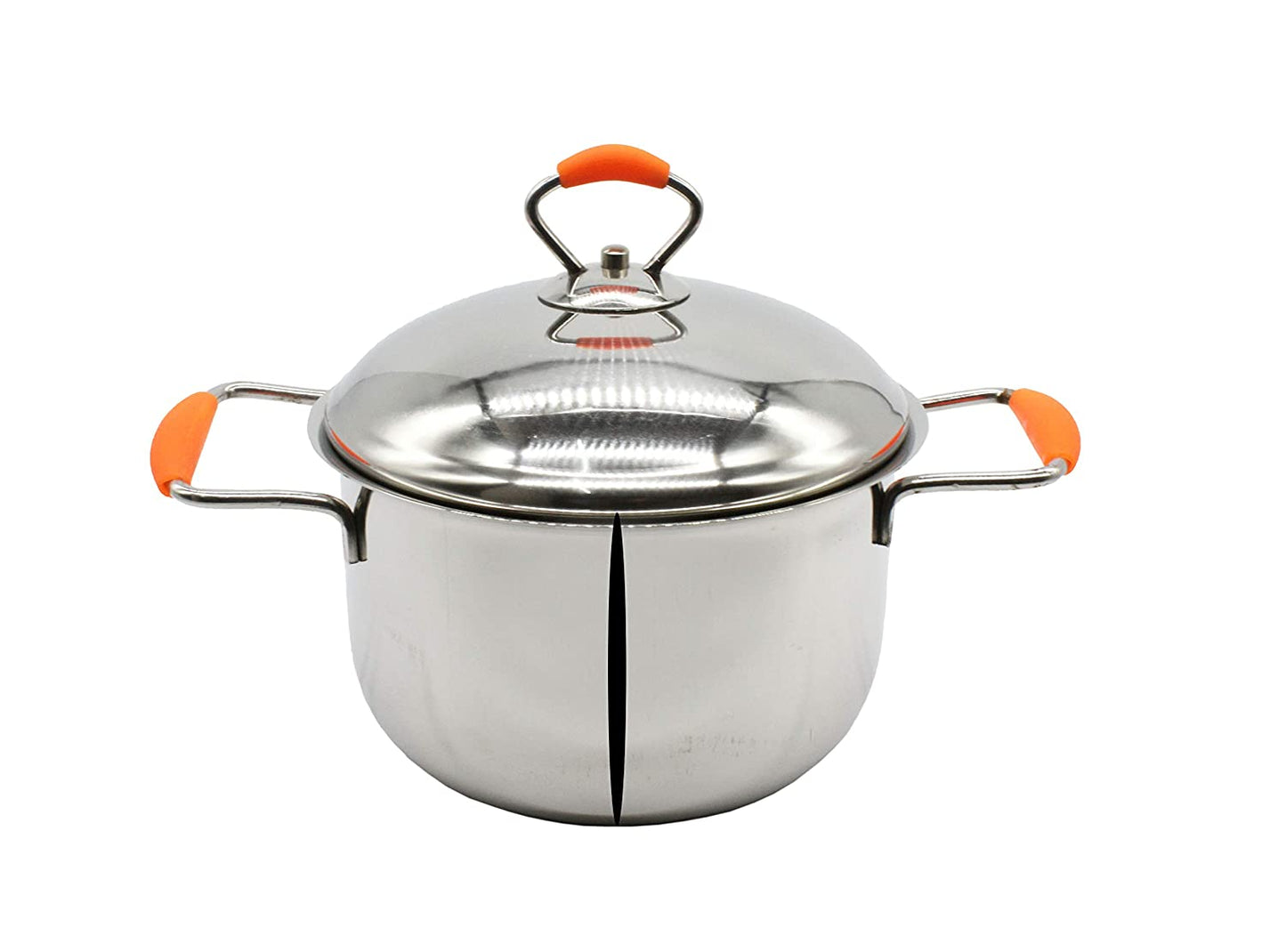 Stainless Steel Premium Silicon Dutch Oven With Steel Lid