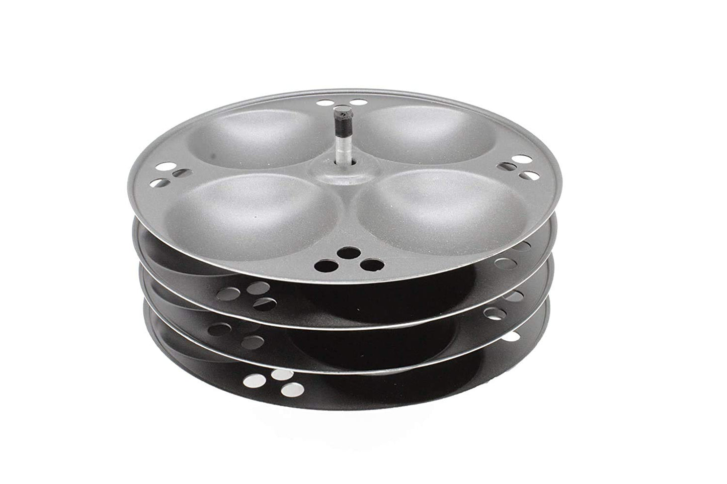 Bella Non-Stick Idli Maker | Steamer | Cooker Induction Base (16 idlies | 4 Plates)