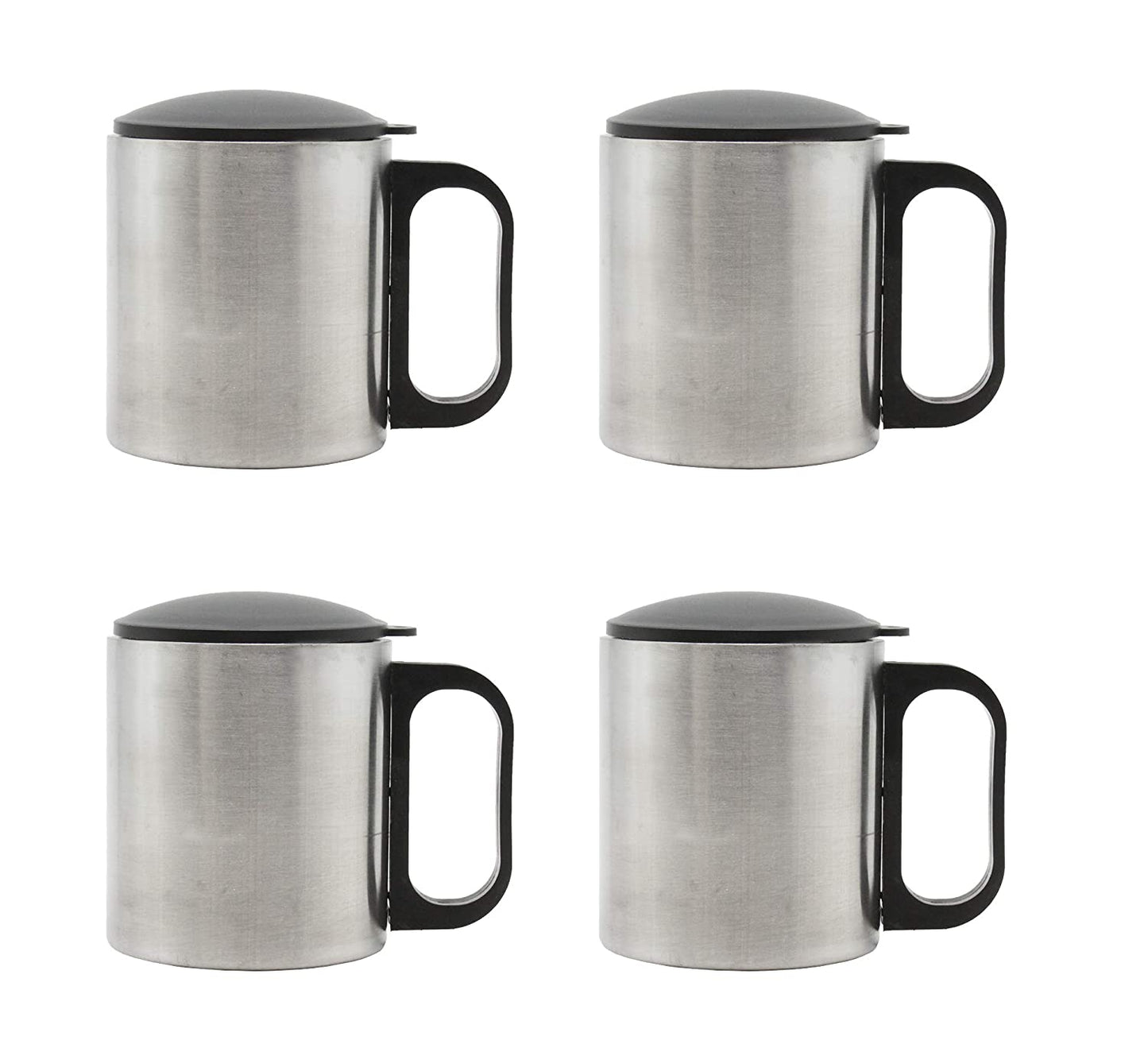 Double Walled Stainless Steel Coffee Cups | Mugs with Lid