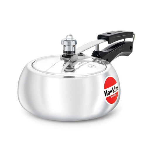 Hawkins Contura Aluminium Inner Lid Pressure Cooker, 2 Litres - HC20