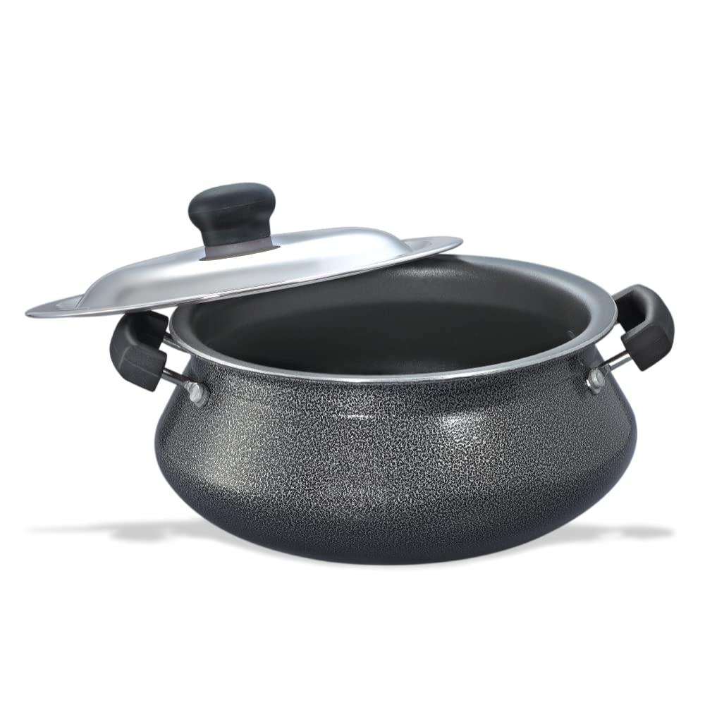 Prestige Omega Select Plus Non-stick Aluminium Senior Handi with Stainless Steel lid 5 Litres - 30734